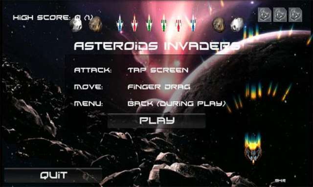 3D太空侵略者 Asteroids In截圖2