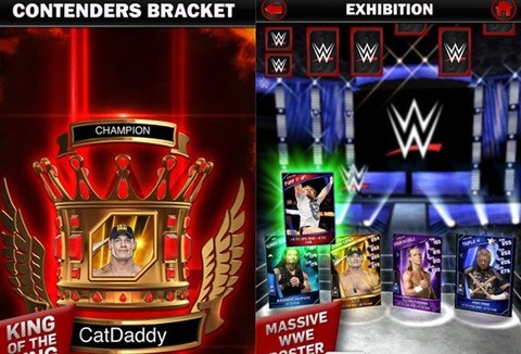 WWE 明星卡牌截图
