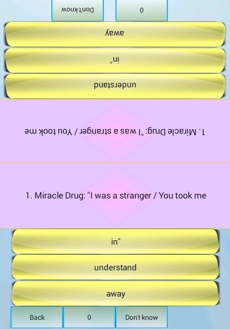 U2 Lyrics Quiz截圖3