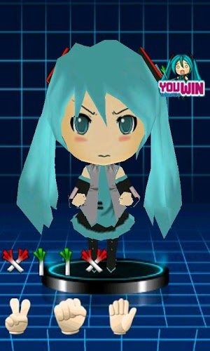 3D初音猜拳游戲截圖1