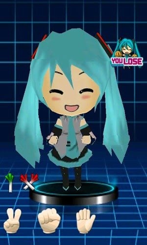 3D初音猜拳游戲截圖