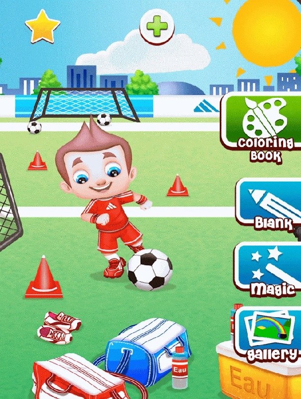 足球：孩子的色彩游戏截图5