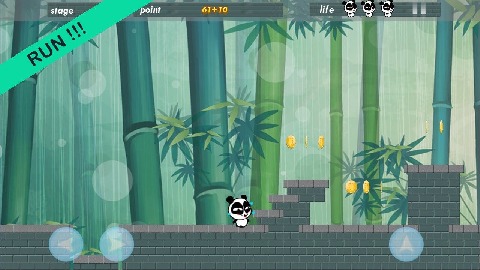 Jungle Panda Run HD截图5