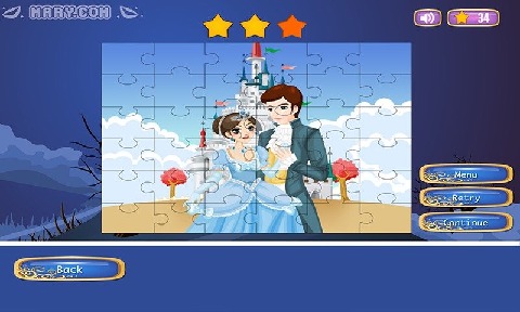 Cinderella Puzzles-免費截图3