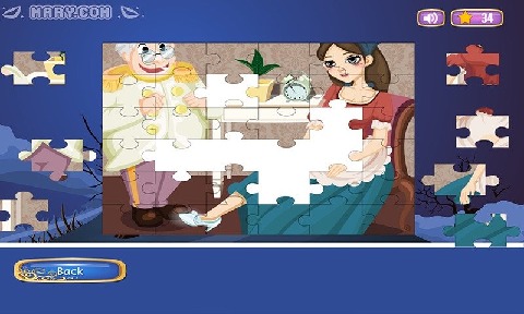 Cinderella Puzzles-免費截图2