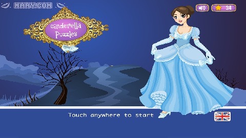 Cinderella Puzzles-免費截图1