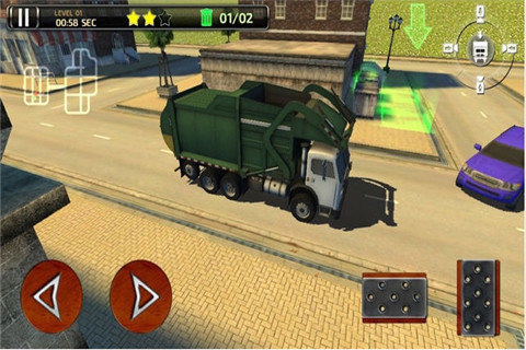 垃圾卡车停车场3D截图4