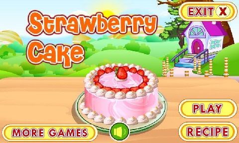 草莓蛋糕烹饪截图3