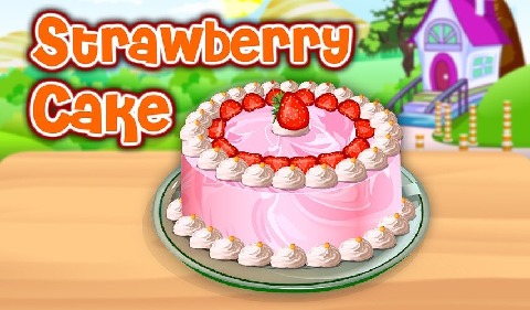 草莓蛋糕烹饪截图1