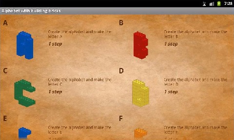 字母乐高例子截图4