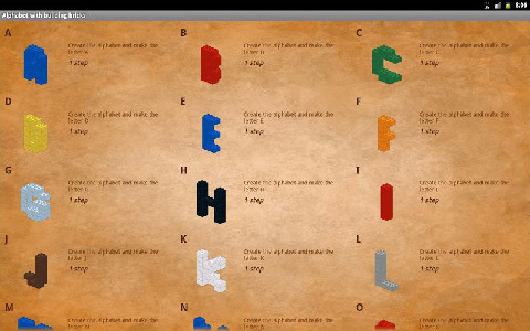 字母乐高例子截图1