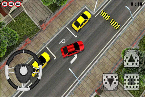 模拟驾驶停车截图