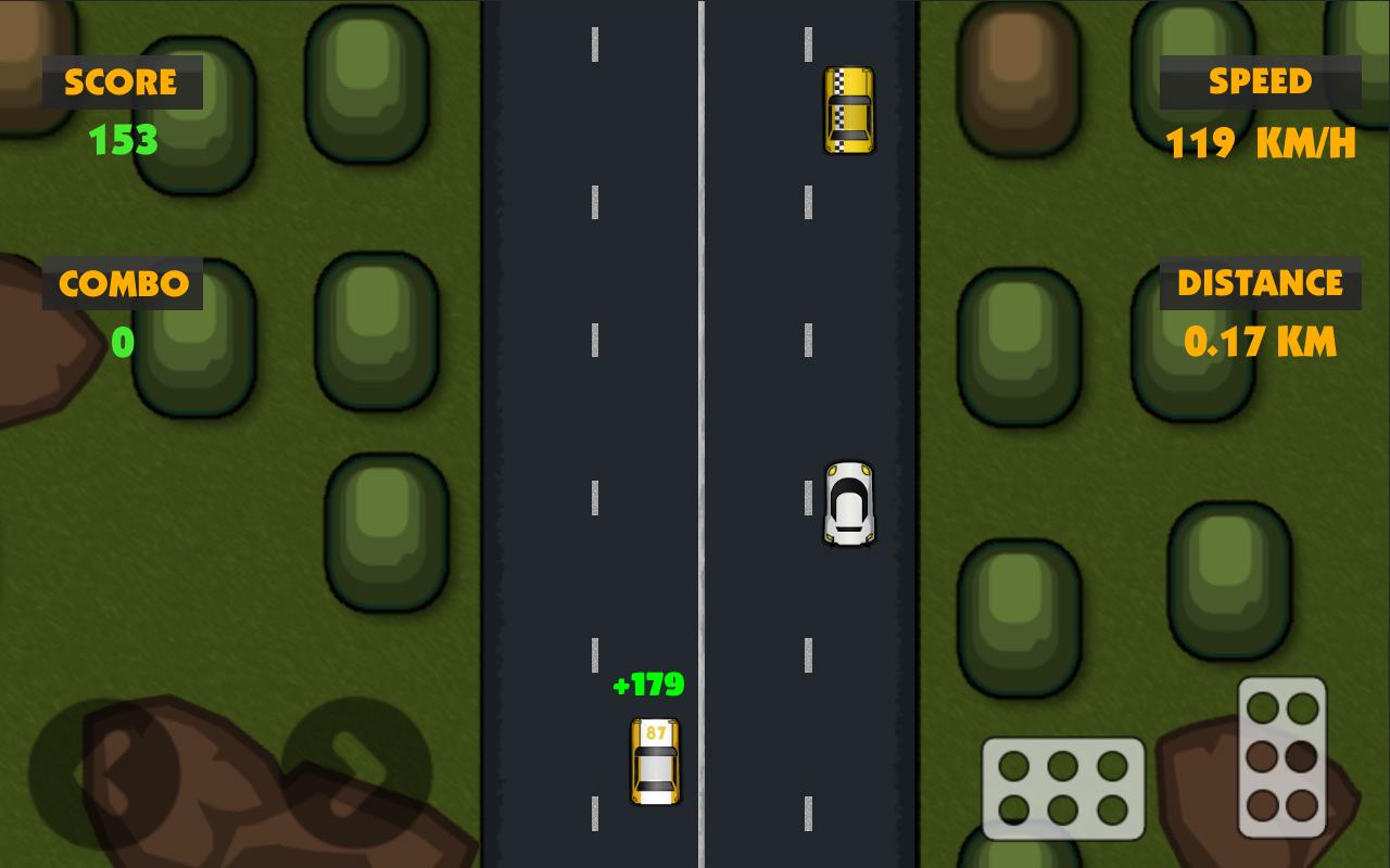 怎么玩?交通赛车2d游戏介绍