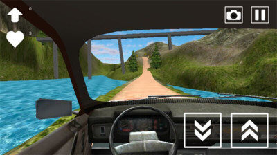 模拟驾驶山路赛车截图1