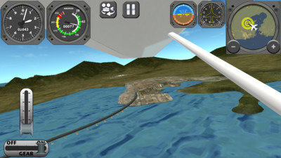 3D航空模拟截图