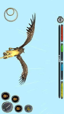 鹰兽飞行模拟截图