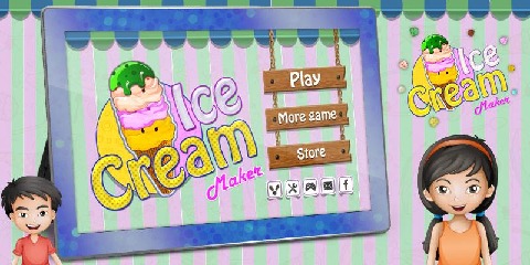 冰淇淋机 - 厨房游戏截图5