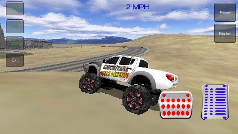 4x4的怪物卡车3D截图2