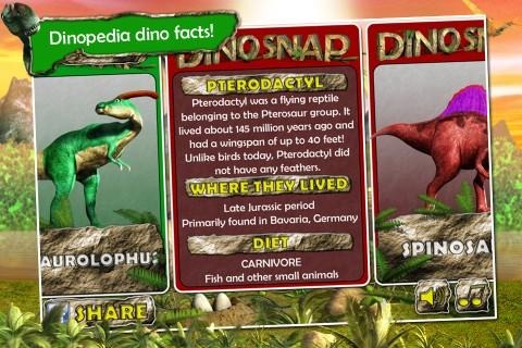 恐龙卡片截图