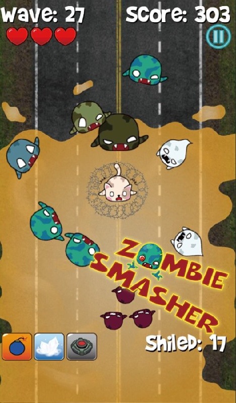 粉碎機(jī)僵尸 Zombie Smasher截圖4