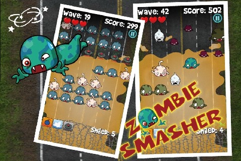 粉碎機僵尸 Zombie Smasher截圖2