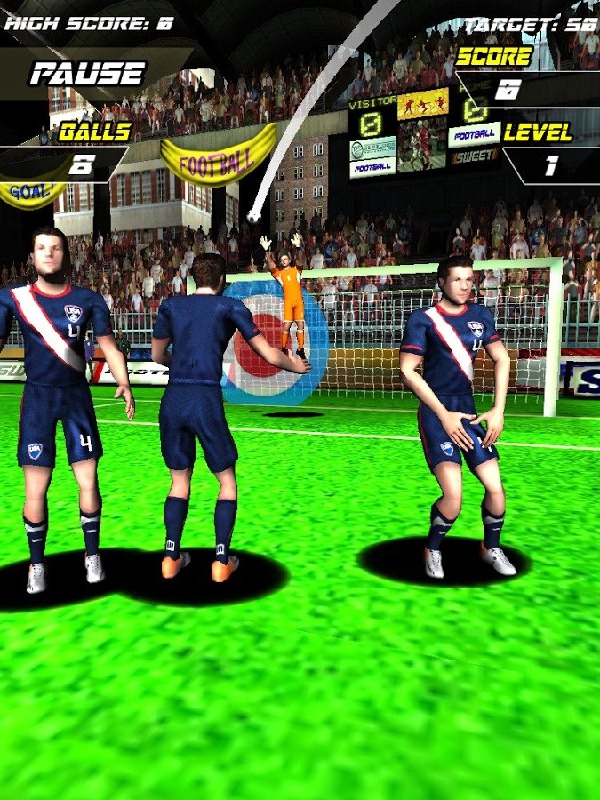 Strike Soccer Flick Free Kick截图5