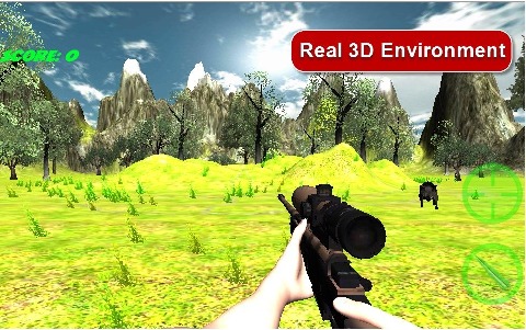 Sniper Boar Hunting 3D截圖5