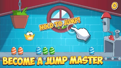 Jumpy Chick HD : 神經(jīng)兮兮的小雞截圖4