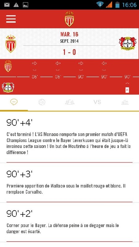 摩纳哥球队AS Monaco截图3