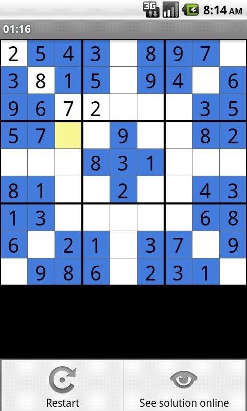 每日數(shù)獨免費 (sudoku)截圖