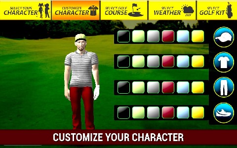 职业高尔夫玩3D截图3