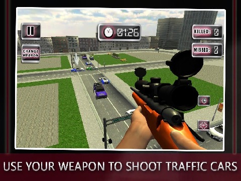 交通狙击手射击3D截图2