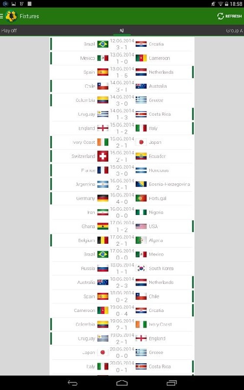 世界杯2014年巴西应用截图