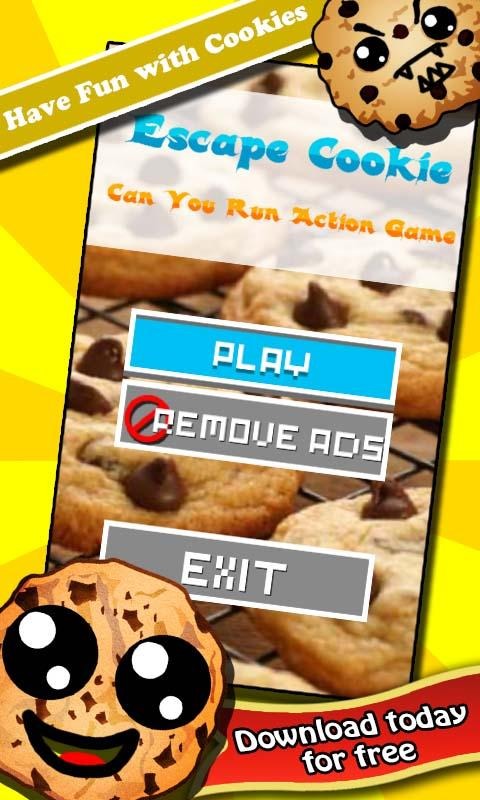 逃生饼干运行动作游戏 Escape Cookie截图4