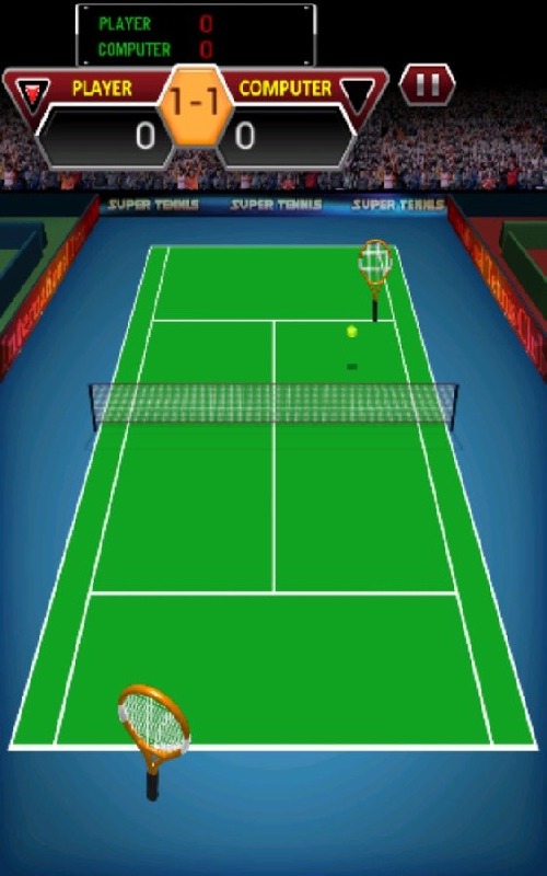 网球游戏截图