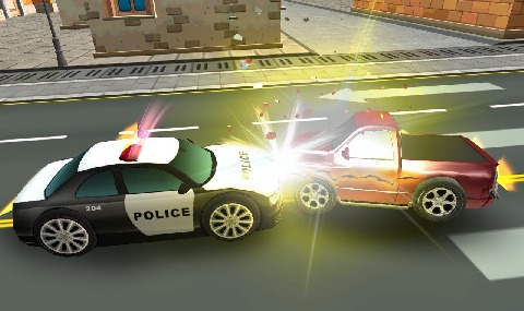 警车赛车（3D）4