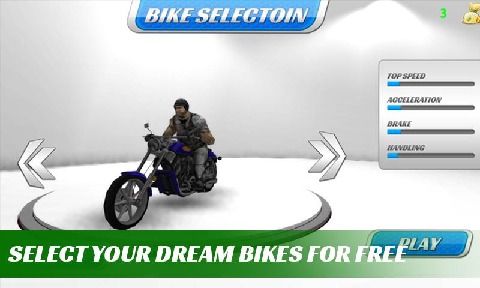 公路摩托赛车3D截图2