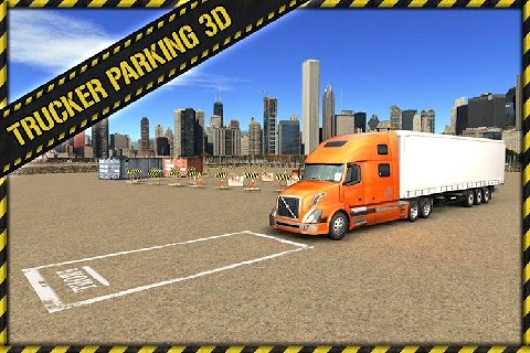 3D卡车司机停车截图2