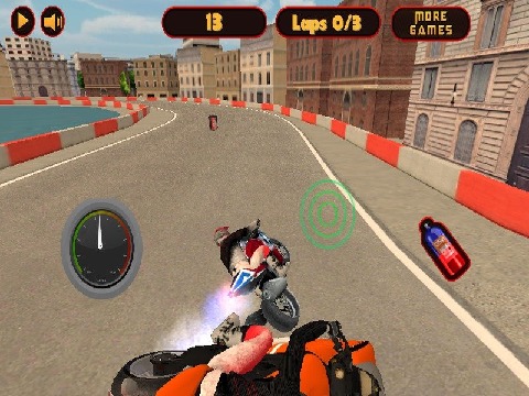 摩托赛车游戏3D截图3