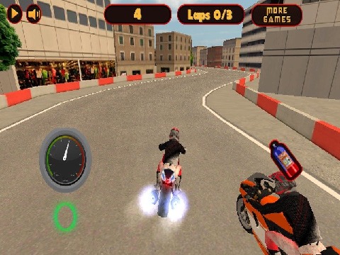 摩托赛车游戏3D截图1