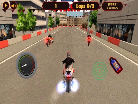 摩托赛车游戏3D截图