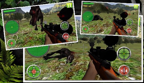 丛林狩猎恐龙 - 3D截图4