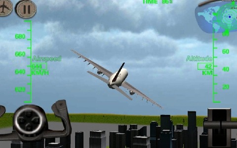 3D飞机飞行模拟器 flight simulator 3d截图1