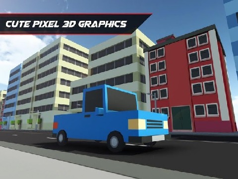 像素車賽3D截圖2