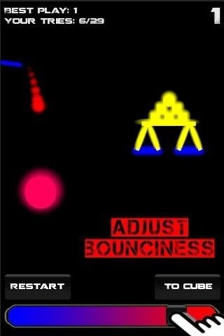 荧光反弹球 Neon Bounce截图