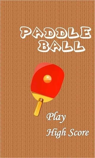 Paddle Ball(顛乒乓球)截圖