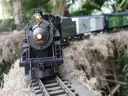 蒸汽机车火车模型