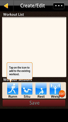 健身規(guī)劃Workout Organizer截圖4