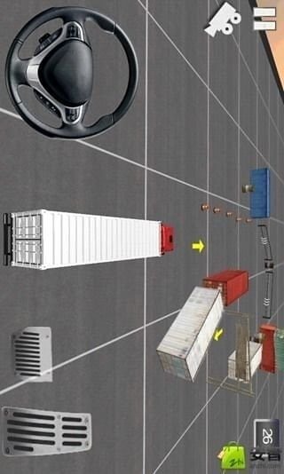 重型卡车停车3D截图4