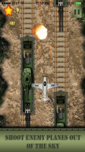 战斗机飞行员的战争游戏截图